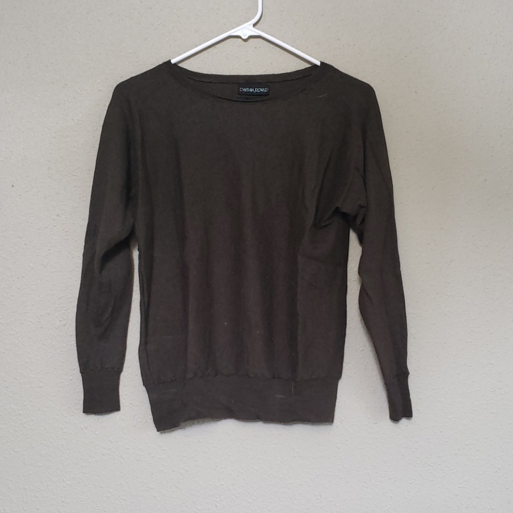 Extra fine wool sweater.